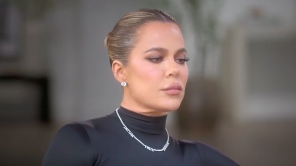 Khloé Kardashian Wears 'Tatum, True, Dream' Necklace on 'The