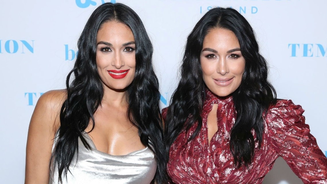 Brie Bella Sex - Nikki and Brie Bella Share Stunning Pics From Their Nude Maternity  Photoshoot | 9news.com