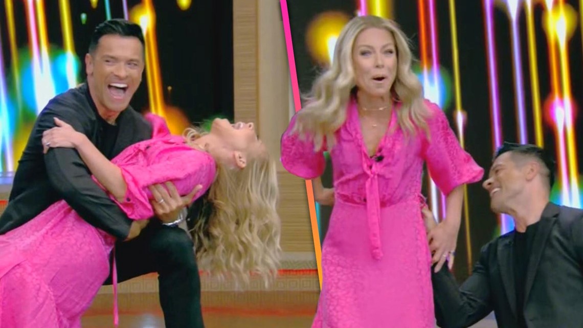 Kelly Ripa Handles On-Air Wardrobe Malfunction Like a Pro | 9news.com