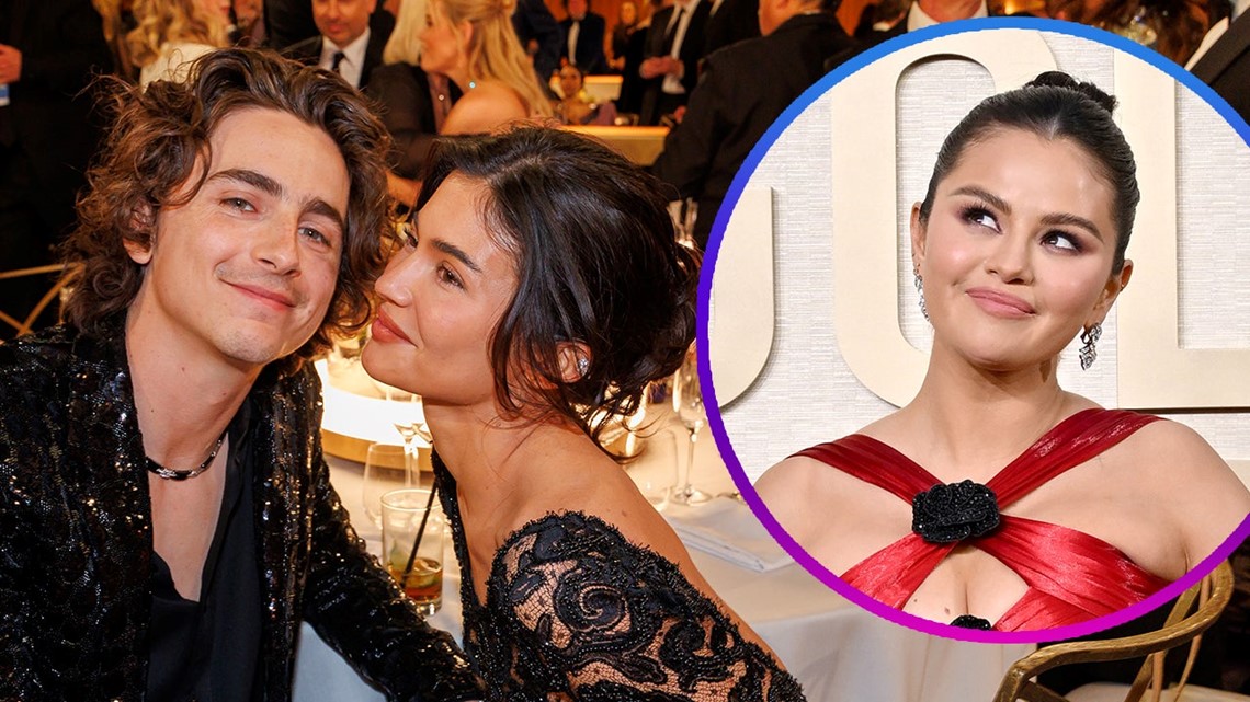 Kylie Jenner Didn't Leave Timothee Chalamet's Side at Golden Globes