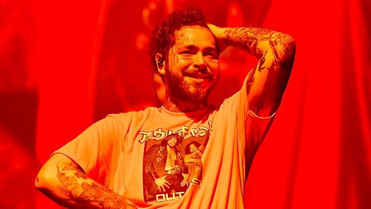 Post Malone Gets 'Epic' New Tattoo and Dental Diamonds in Beverly Hills