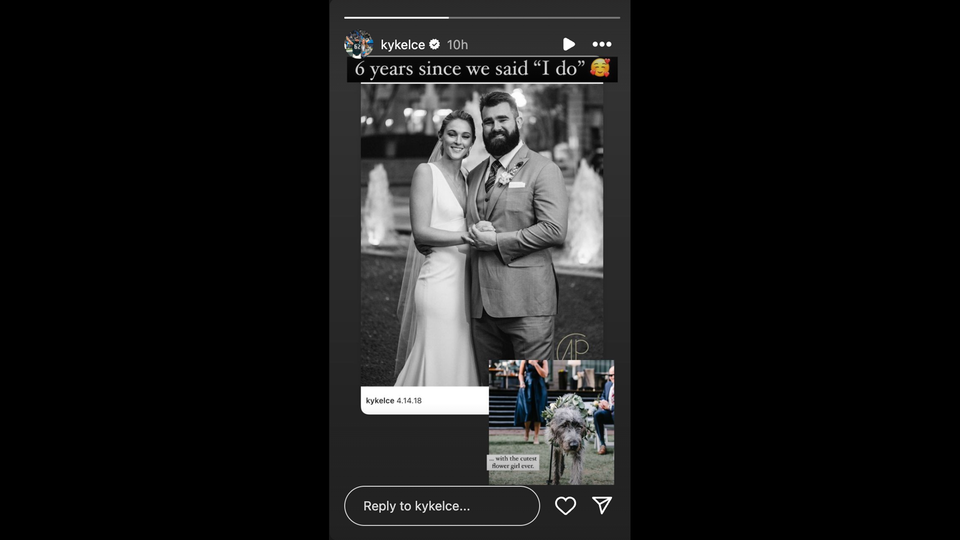 Jason and Kylie Kelce Celebrate 6th Wedding Anniversary After His NFL