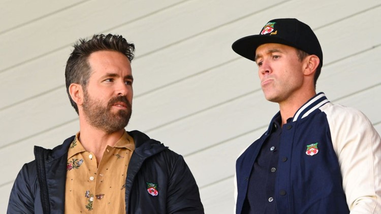 WATCH: 'A hat on a hat!' - Ryan Reynolds and Rob McElhenney star in  hilarious Wrexham 'Merch Merch' video advertising team sponsor