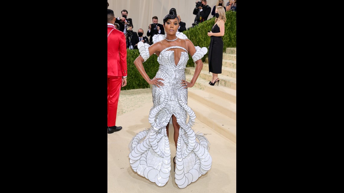 Gabrielle Union Reveals Her Stunning Met Gala Gown Took 1 400 Hours To Create Exclusive 9news Com