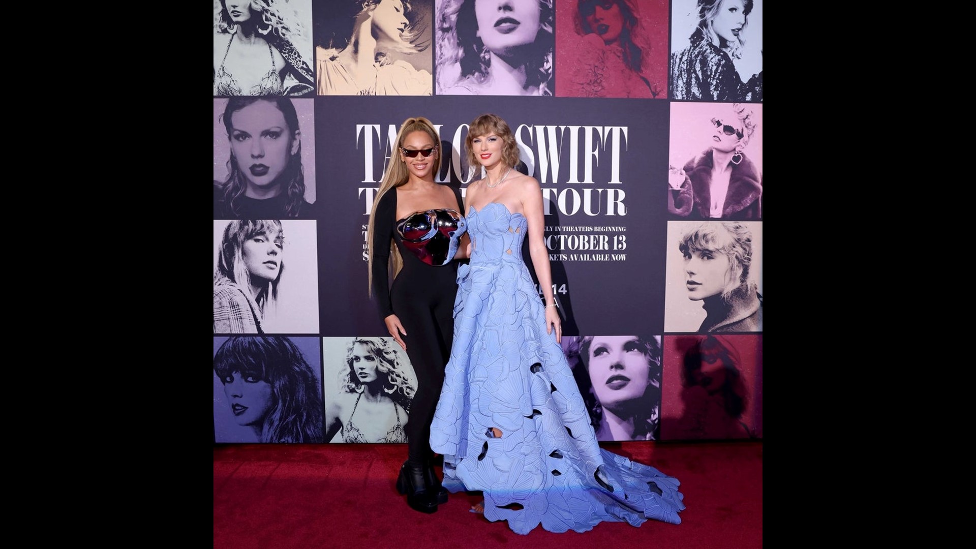 Taylor Swift Calls Beyoncé's Appearance At 'Eras Tour' Movie Premiere ...