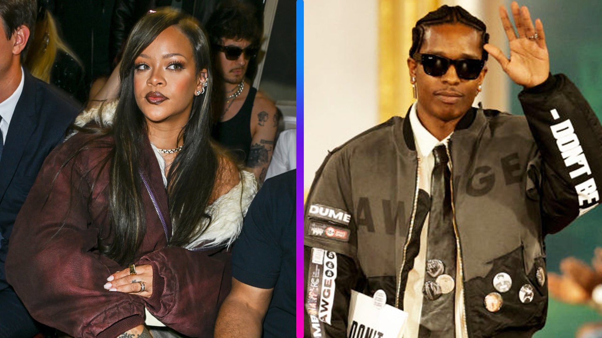 Rihanna Is Front Row for A$AP Rocky's Debut Runway Show During Paris ...