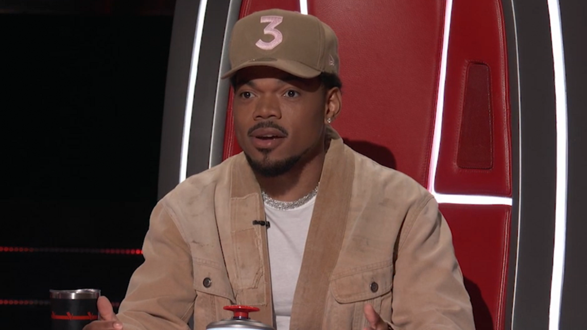 'The Voice': Chance the Rapper Out-Sings John Legend on His Own Song ...