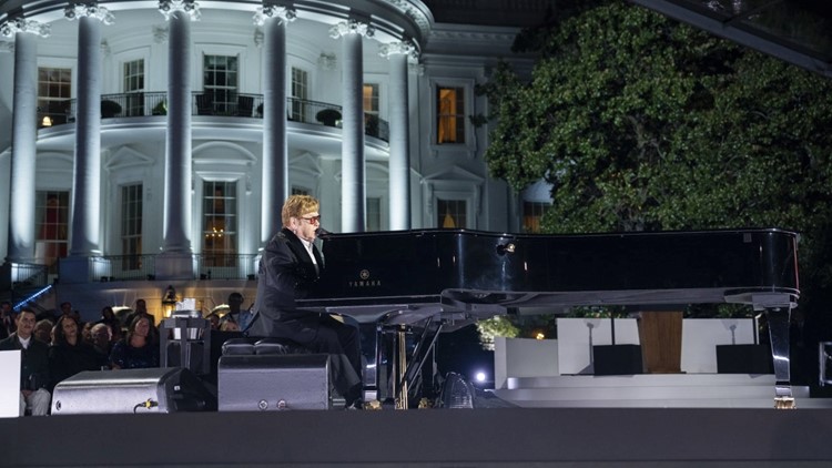 Elton John Gives Electrifying Performance at the White House, 'Flabbergasted' After Big Surprise