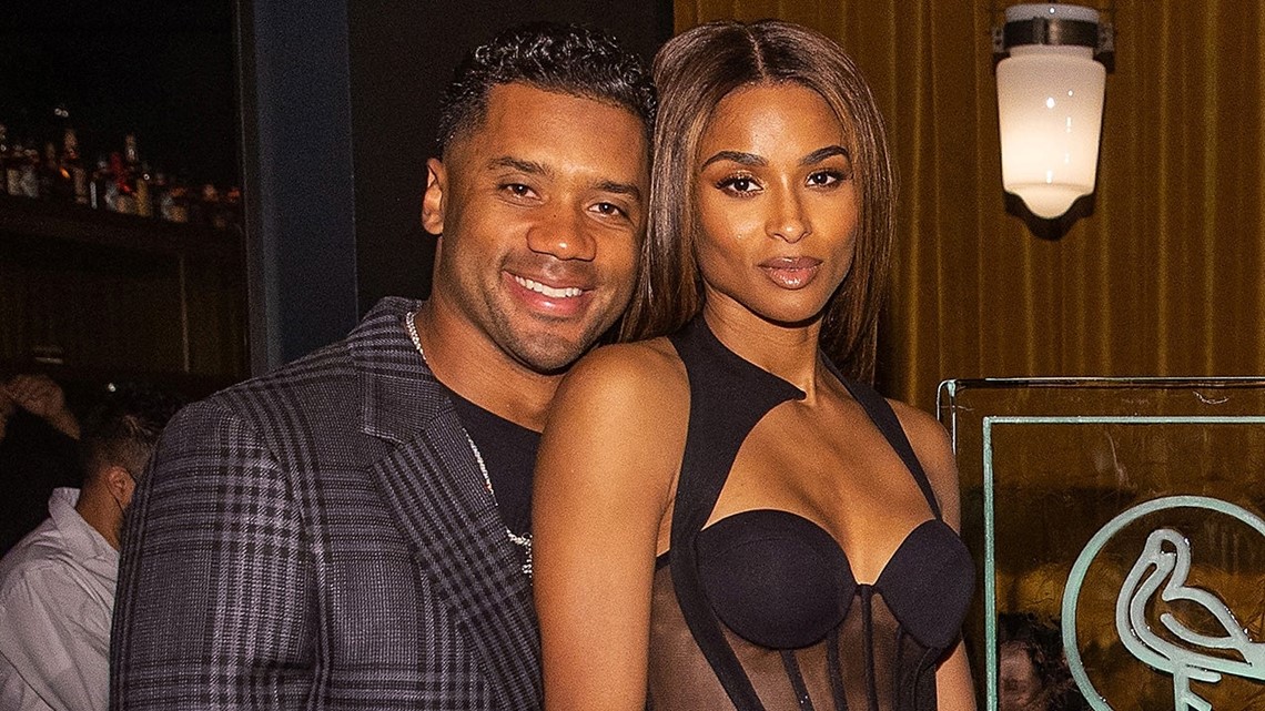 9NEWS Sports - Ciara and Russell Wilson with their family