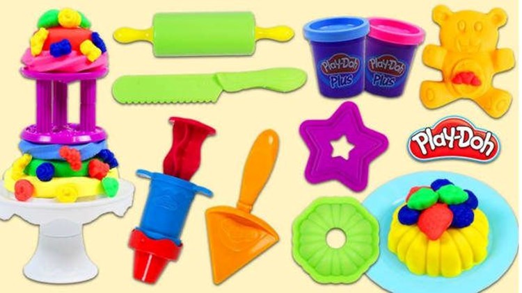 play doh frost n fun cakes