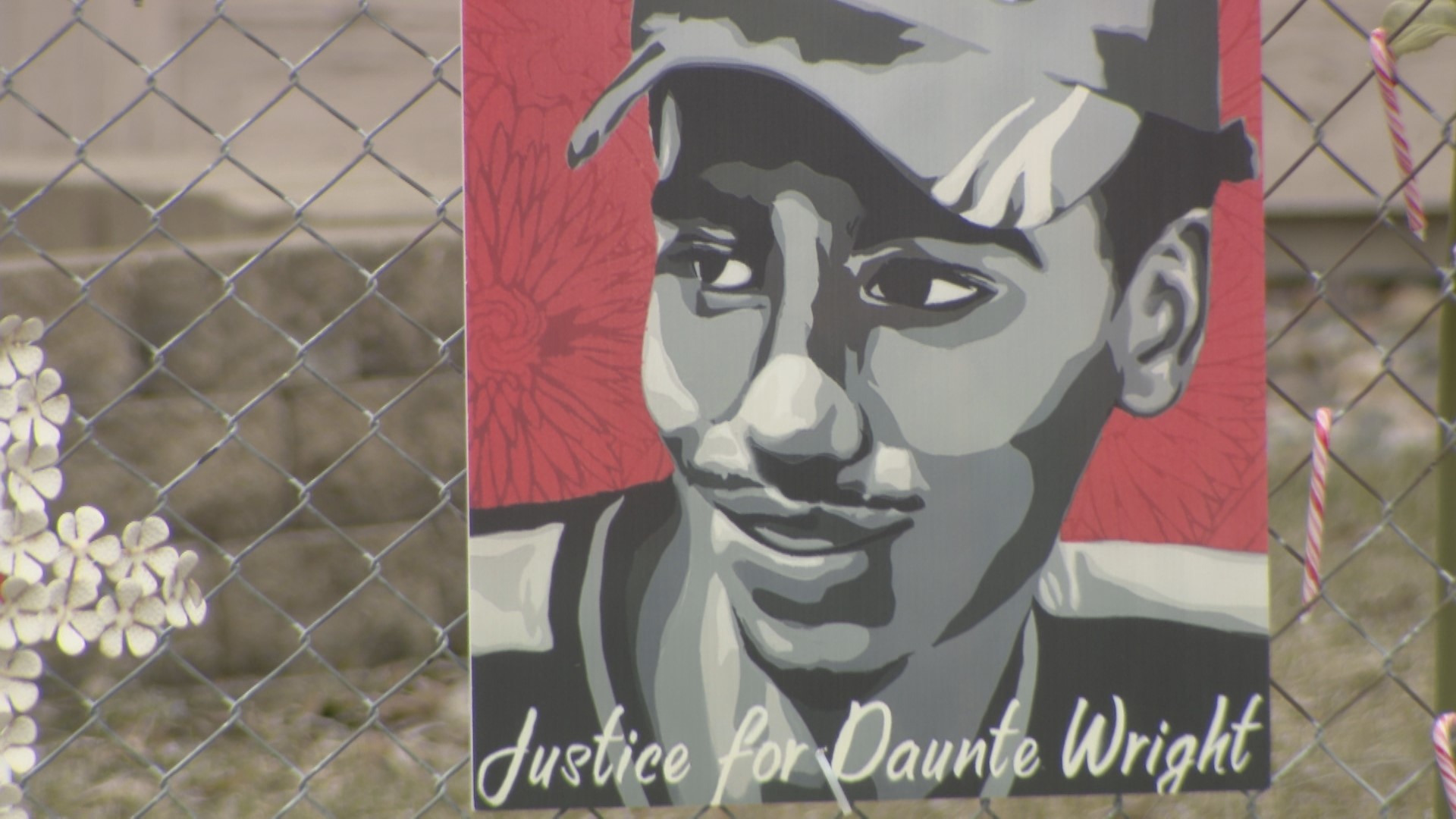 A BBQ and candlelight vigil will take place Monday night at the Daunte Wright Memorial in Brooklyn Center.