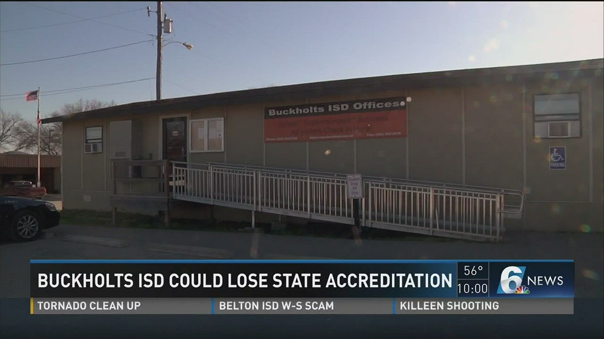 Buckholts ISD has seen test scores slide dangerously over the past few years and now the state is threatening to step in if that doesn't change.