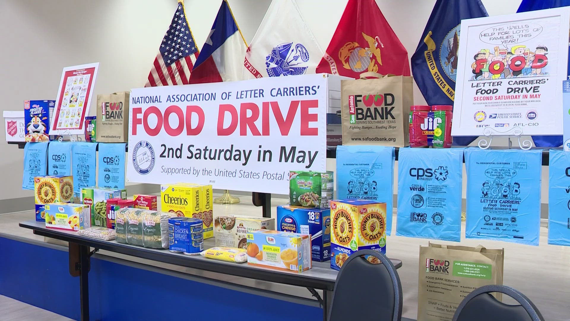 US Postal Service food drive returns Saturday