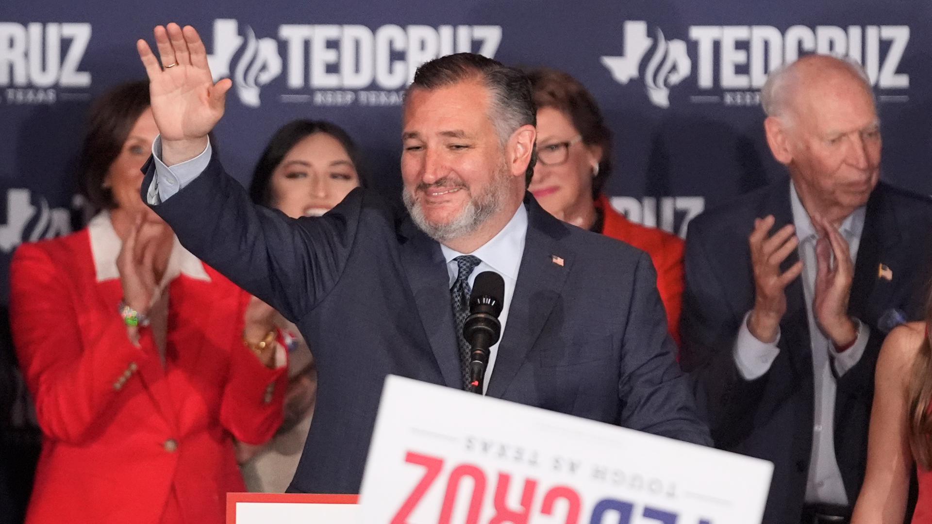 Republican Ted Cruz of Texas wins a third term to the U.S. Senate ...