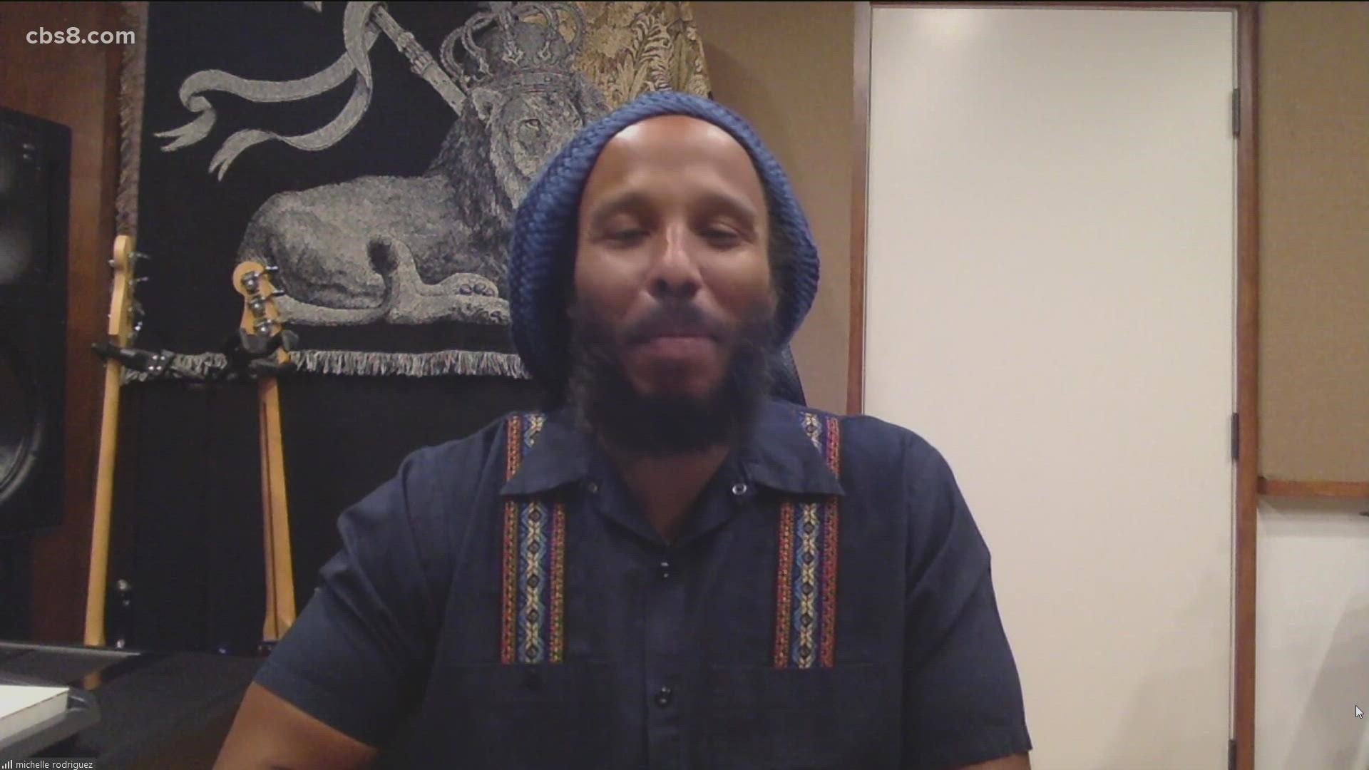 You probably know him for his music, but Ziggy Marley is also a successful children's book author. His latest is called "My Dog Romeo."