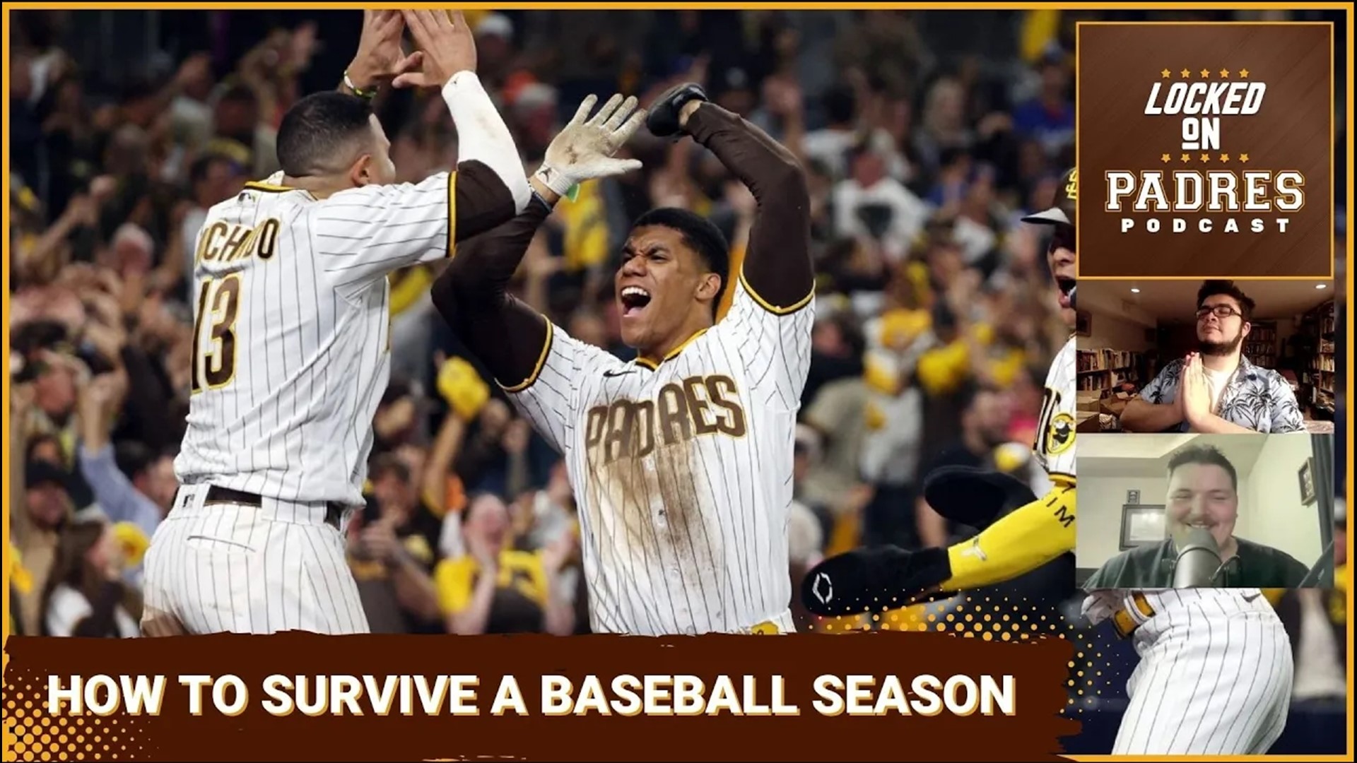 The guys discuss tips for surviving a 162-game season as a contender or as a rebuilding team and favorite moments of the last season.