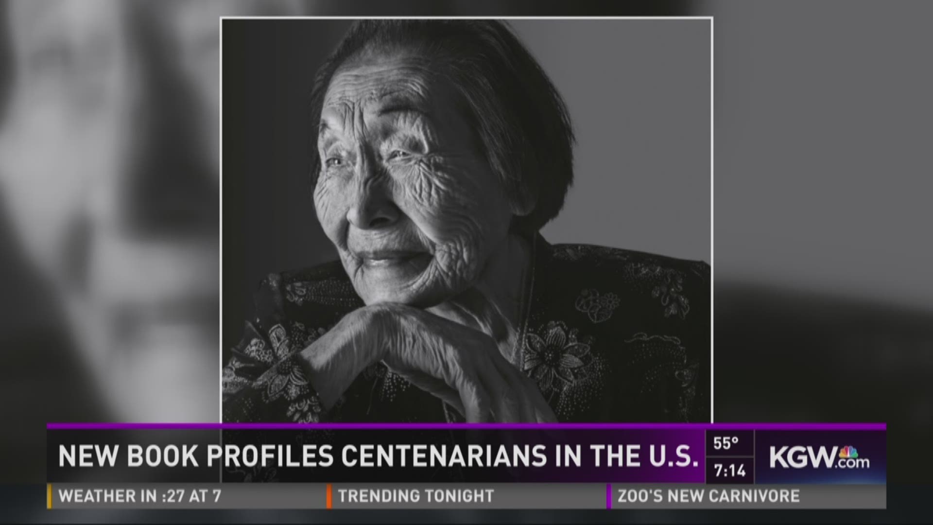A new book profiles the lives of centenarians in the U.S