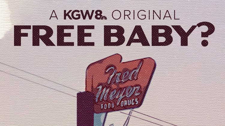Free baby? 70 years ago an Oregon Fred Meyer had a strange giveaway for a store opening