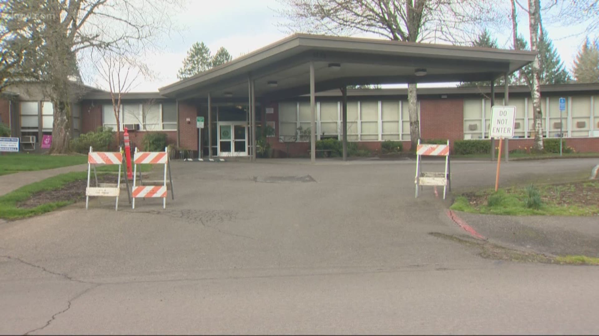 The second person to test presumptive positive was a household contact of the Forest Hills Elementary School employee who tested positive on Friday.