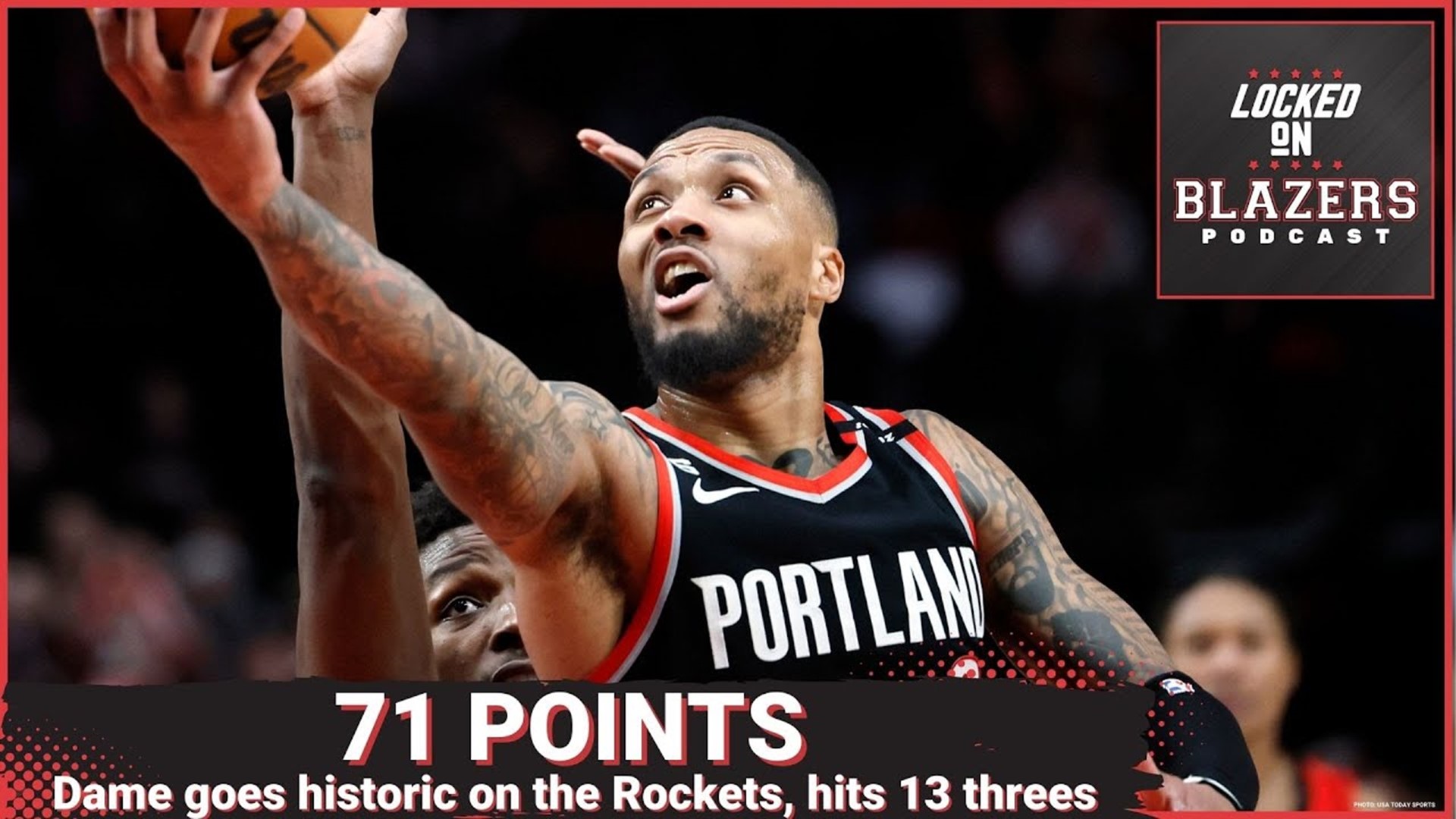 Damian Lillard sets career and Blazers record with 71 points