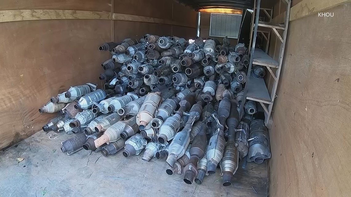 Hundreds of stolen catalytic converters found in Texas raid - Vimarsana News