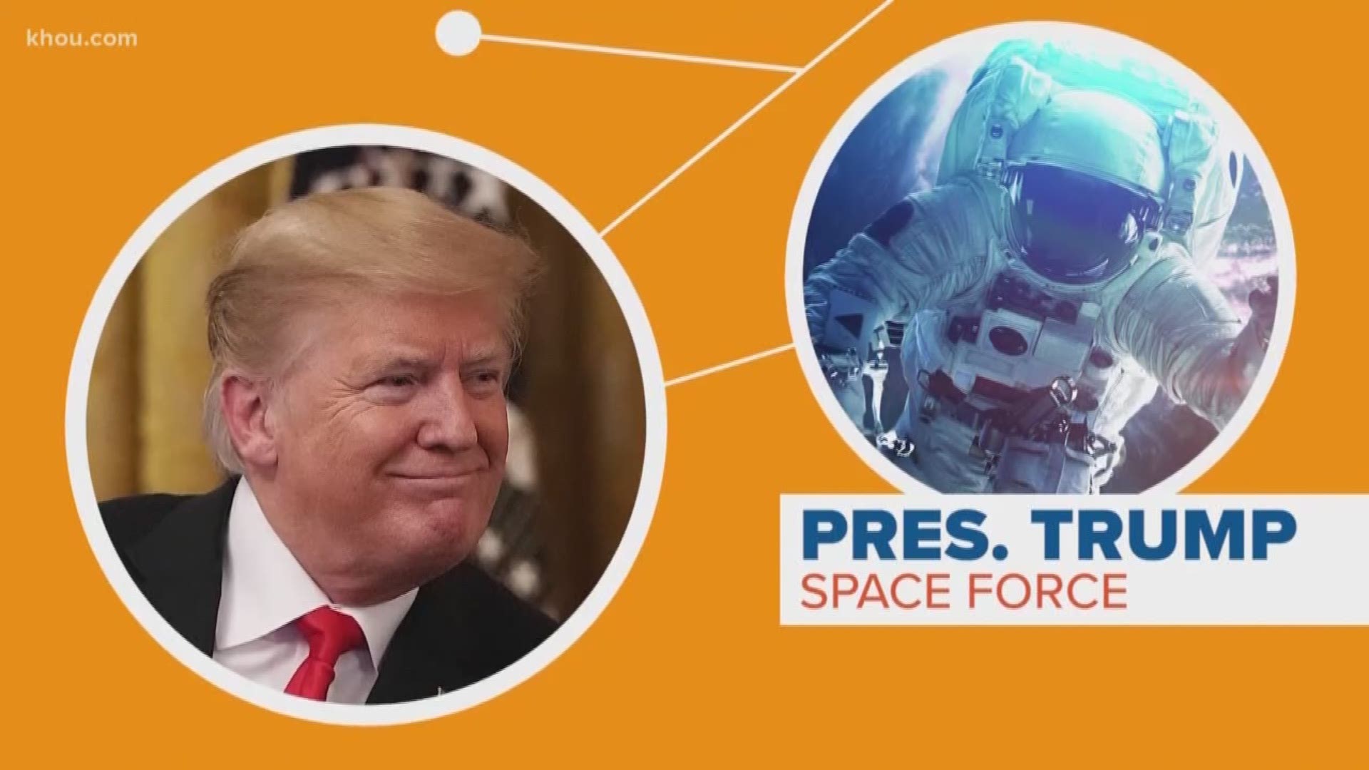 Vice President Mike Pence calls it the next chapter of the military. The U.S. Space Force is preparing for launch. Our Marcelino Benito connects the dots on the new military branch.