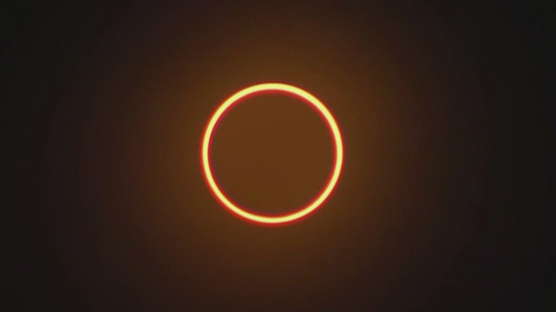An annular solar eclipse was visible across much of the United States on Saturday