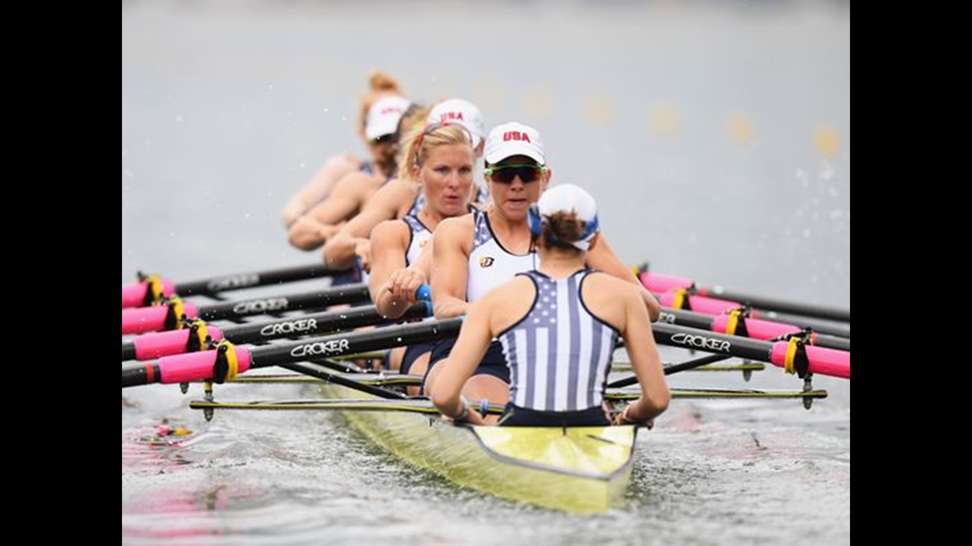 U.S. women's eight wins gold, makes history | 9news.com