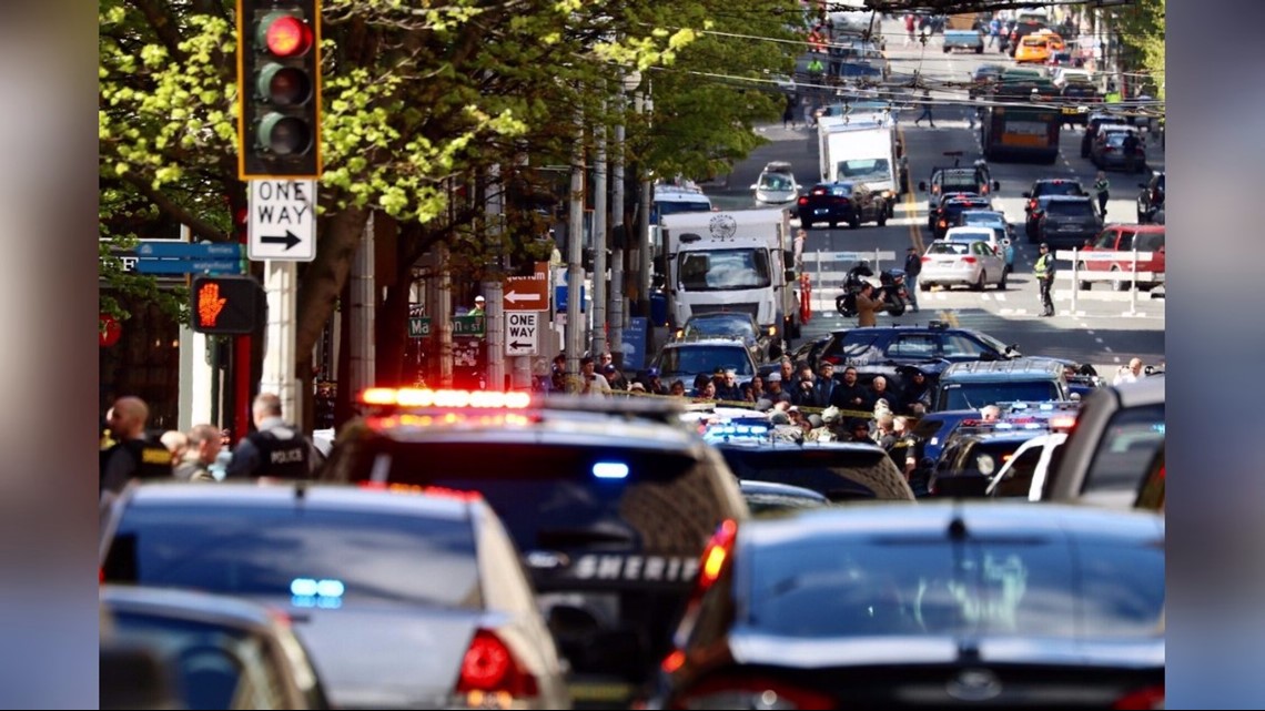Three Seattle police officers shot, one suspect dead, two in custody ...