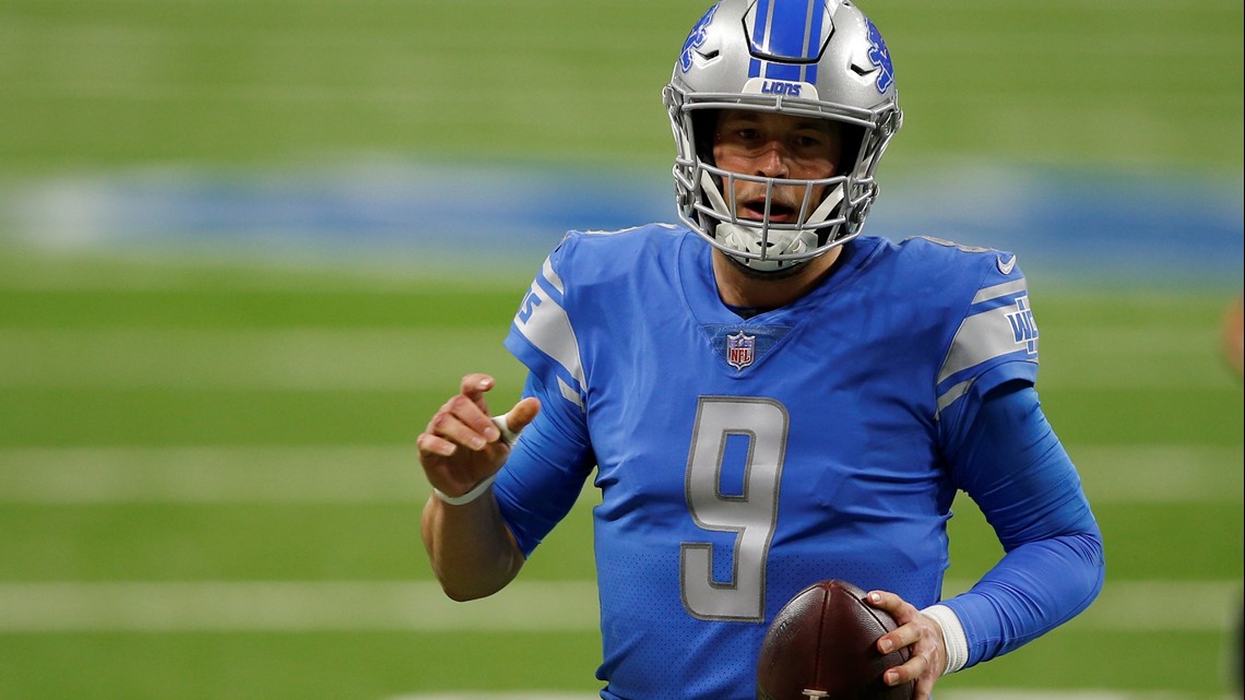 AP sources: Lions trade Stafford to LA for Goff, draft picks