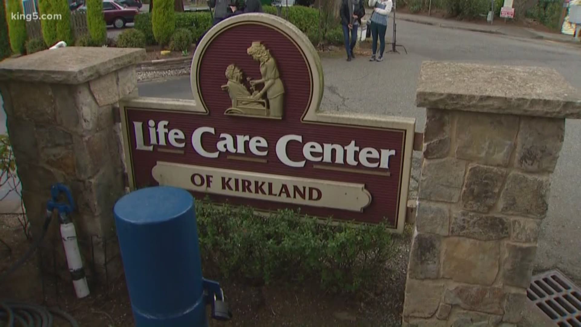 Several people have tested positive for COVID-19 at Life Care Center of Kirkland and others are undergoing testing.