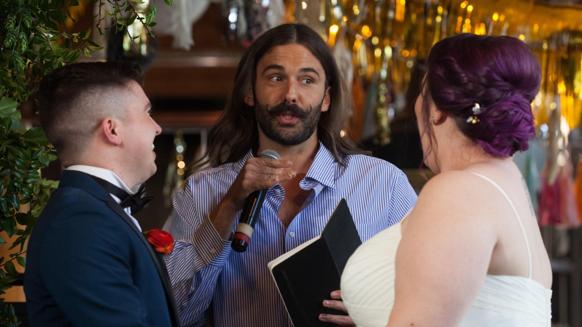 Can you believe? Jonathan Van Ness from 'Queer Eye' made a Washington couple's dream come true.
