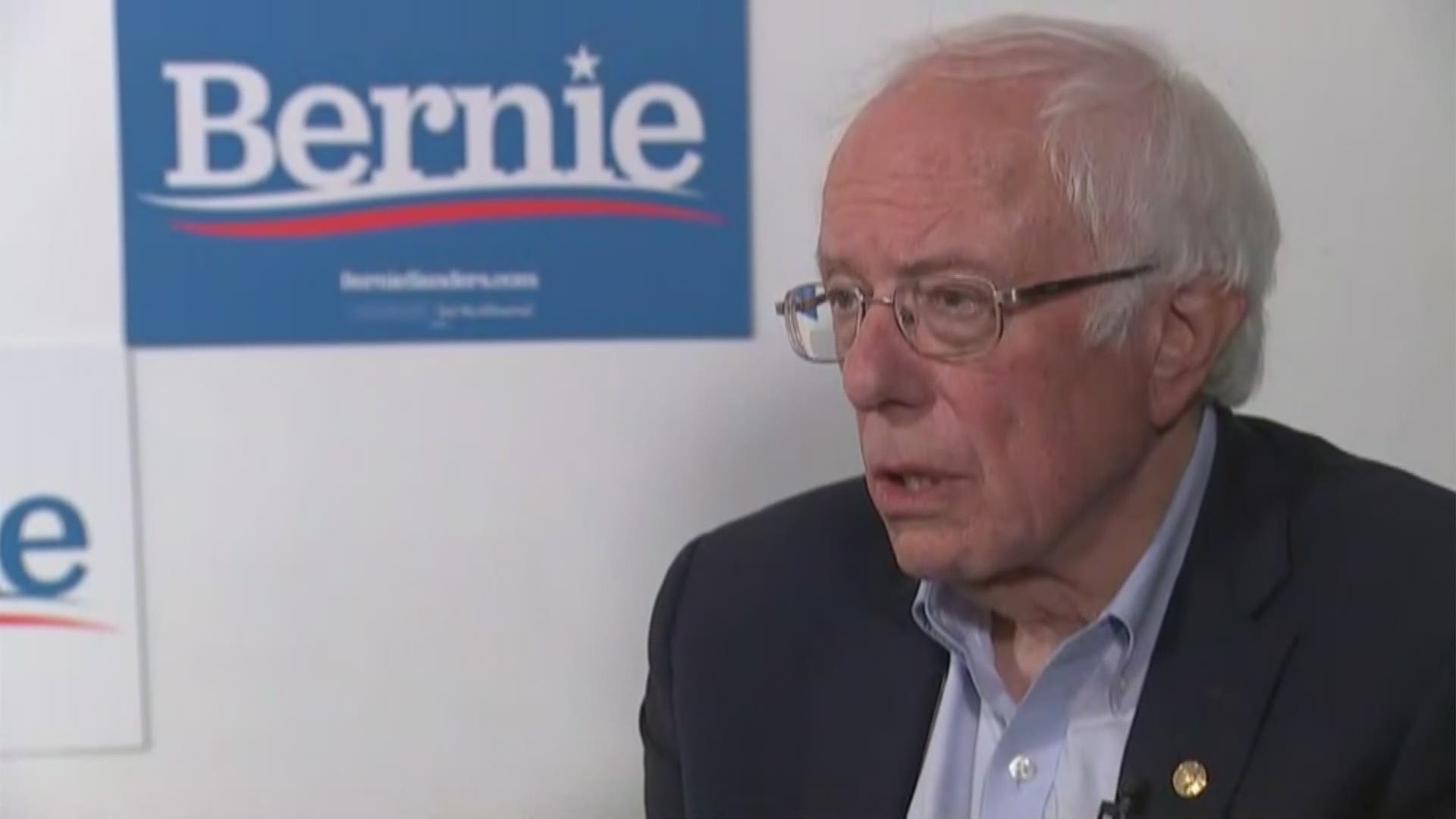 KING 5's Chris Daniels sat down for a one-on-one interview with Presidential candidate Bernie Sanders. Sanders held a rally for supporters at the Tacoma Dome.
