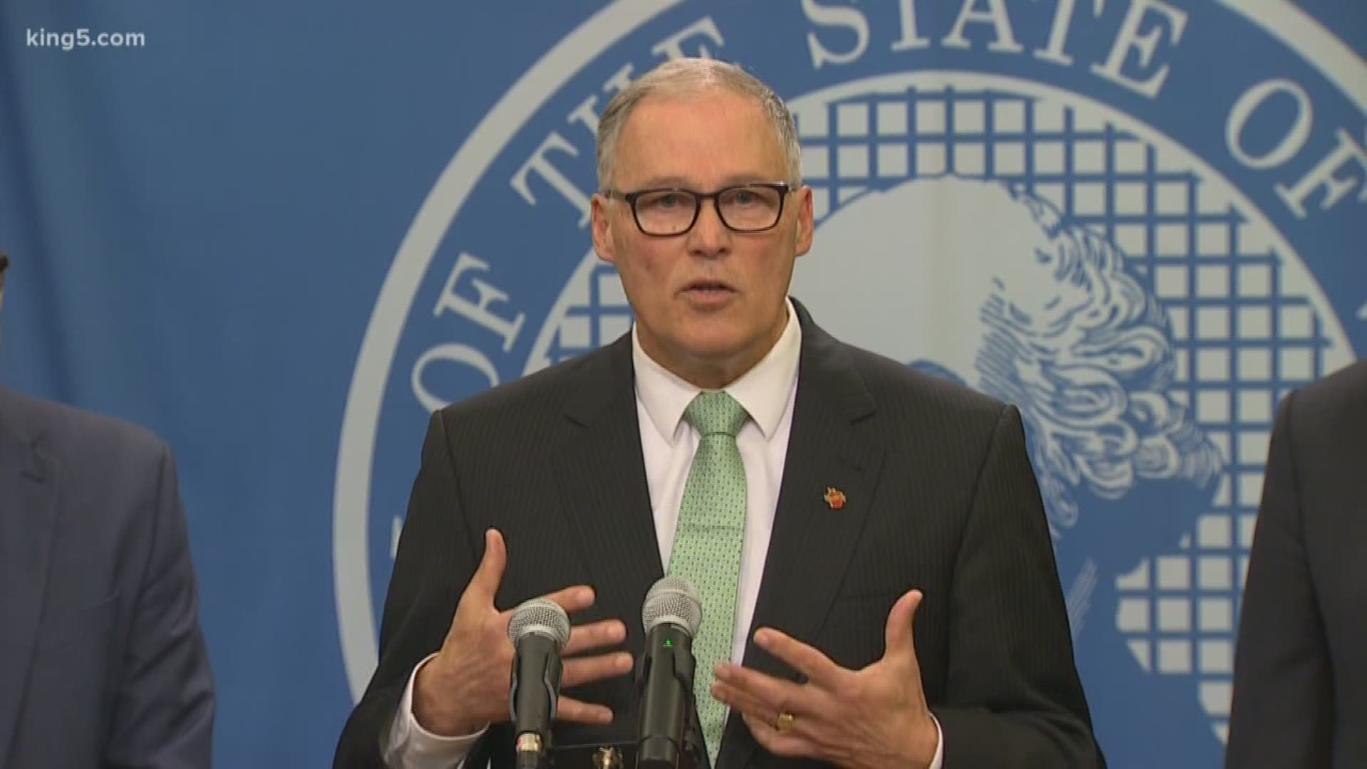 Governor Jay Inslee says the state is doing everything it can to control the spread of the virus.