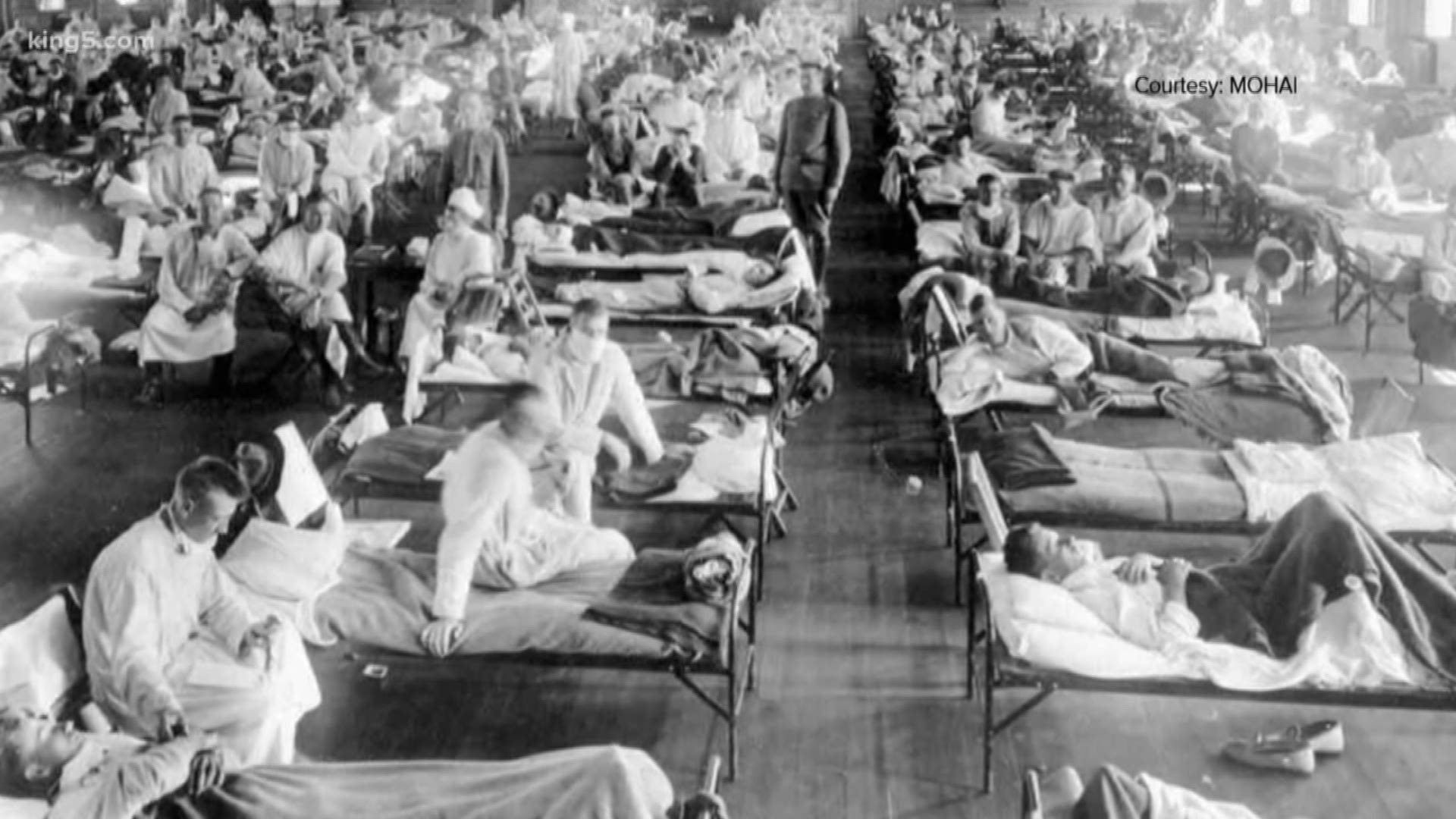 The coronavirus outbreak is not the first pandemic Seattle has faced. The city's response to the 1918 Spanish influenza outbreak could hold some valuable lessons.