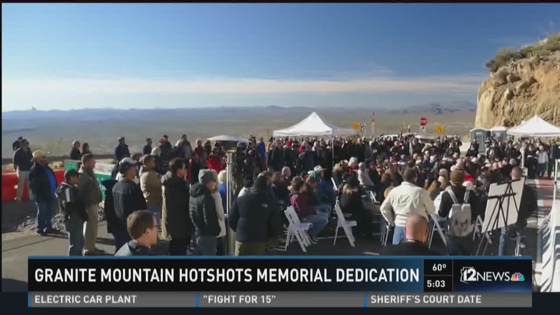 State park unveiled as a legacy to the lives lost in the Yarnell Fire.