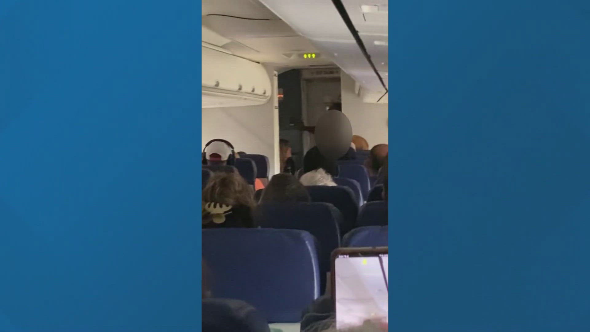 Southwest flight delayed by passenger stripping naked, yelling at crew