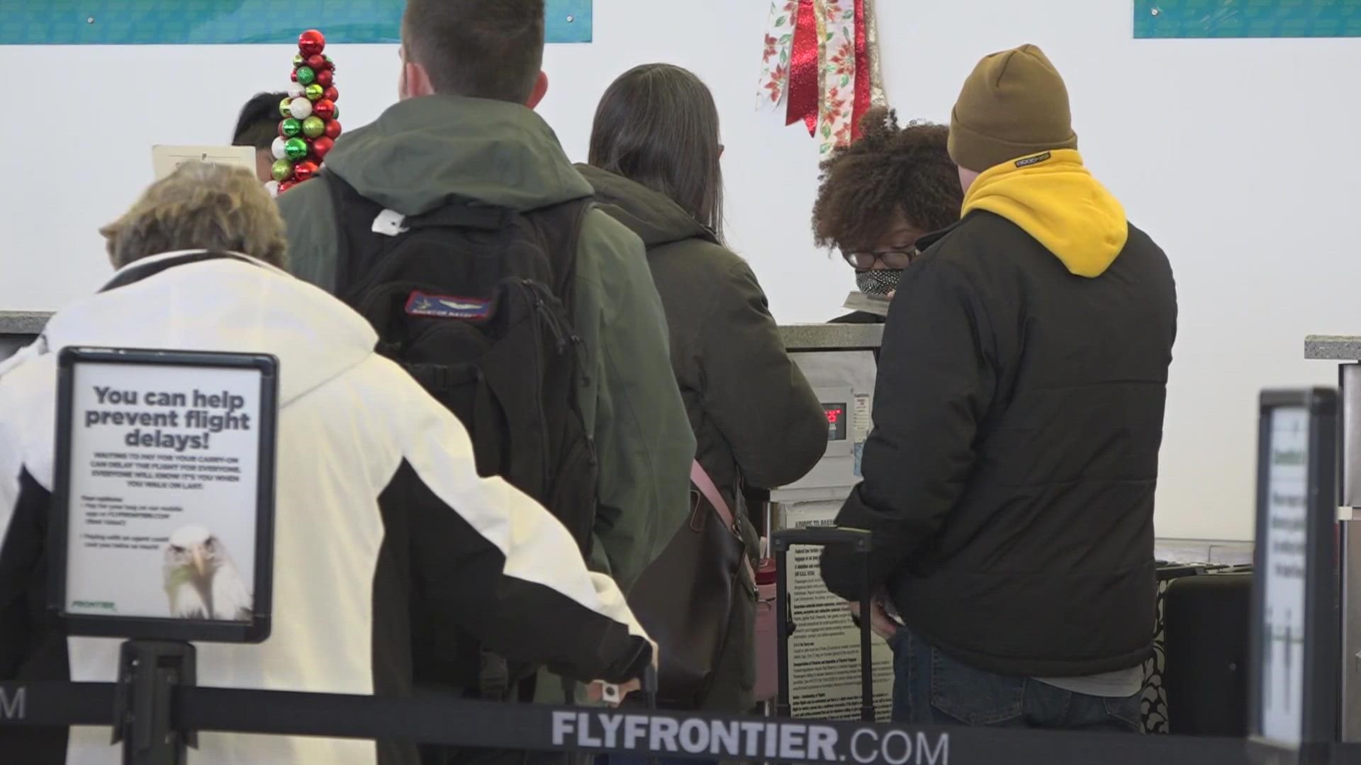 If you're planning to fly into or out of St. Louis Lambert International Airport, you might encounter a flight delay or cancelation due to severe winter weather.