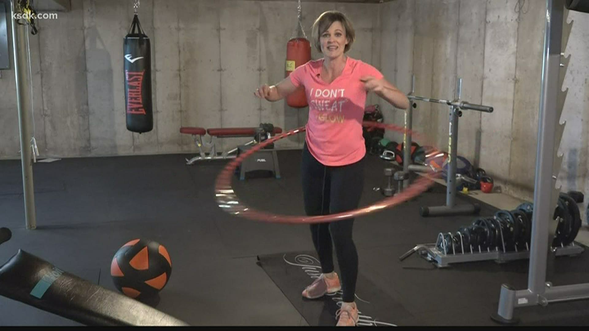 weighted hula hoop workout videos