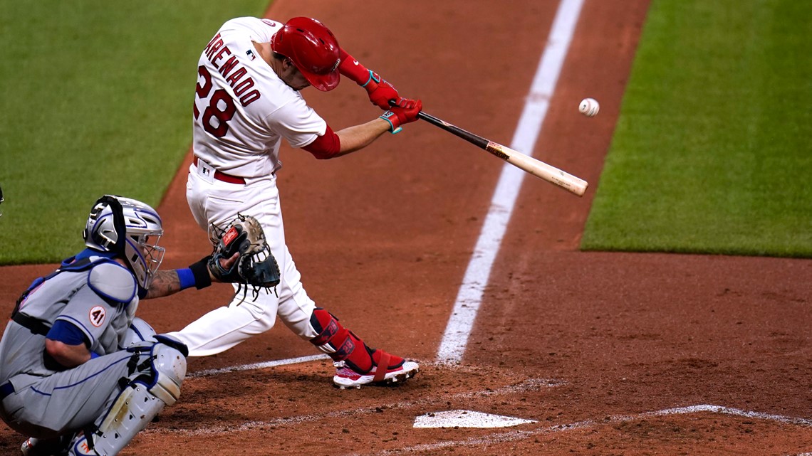 Photo: St. Louis Cardinals Nolan Arenado Hits Two Run Home Run -  SLP2022061218 