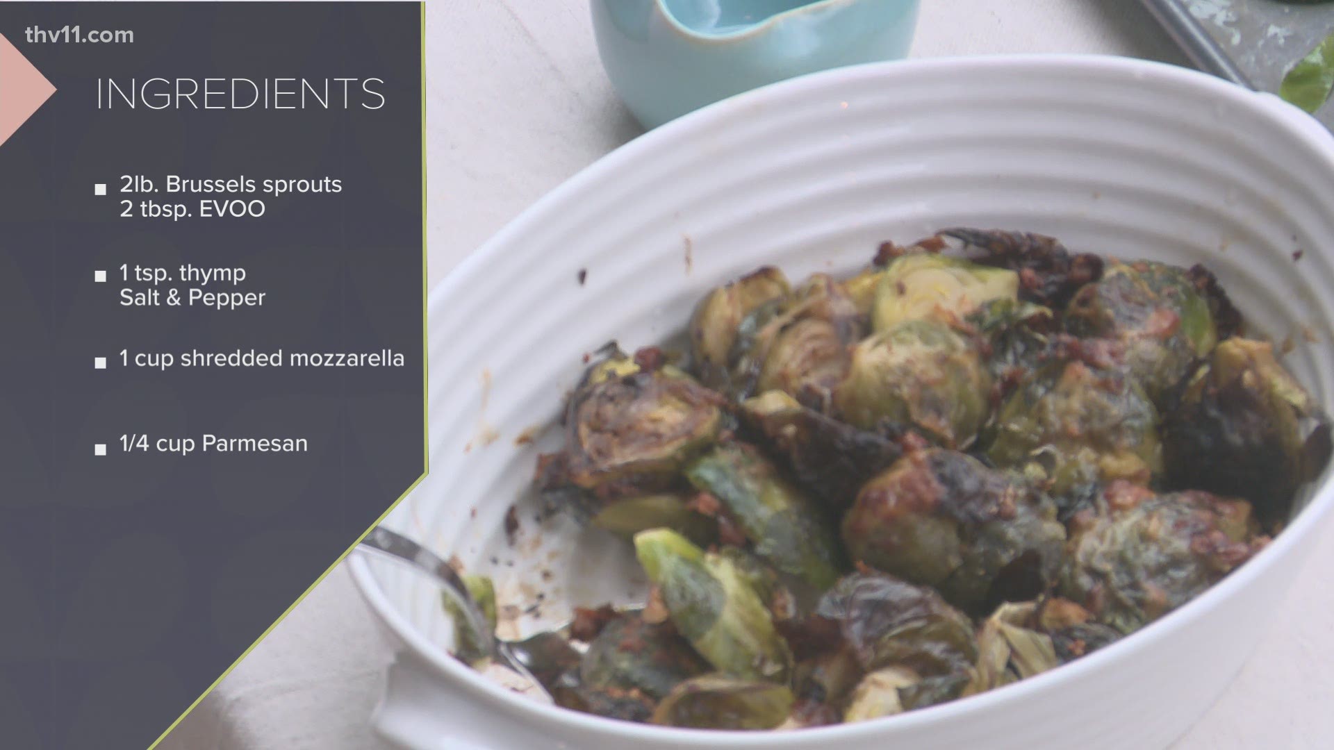 Denise Albert with Cooking in Bloom shares a recipe in time for St. Patrick’s Day that just might get your kids to eat Brussels sprouts.