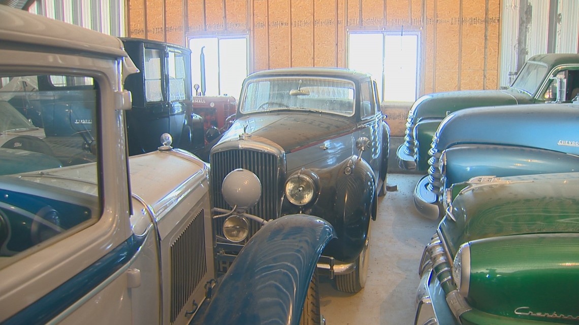 Farmer's eclectic collection of classic cars to go up for auction