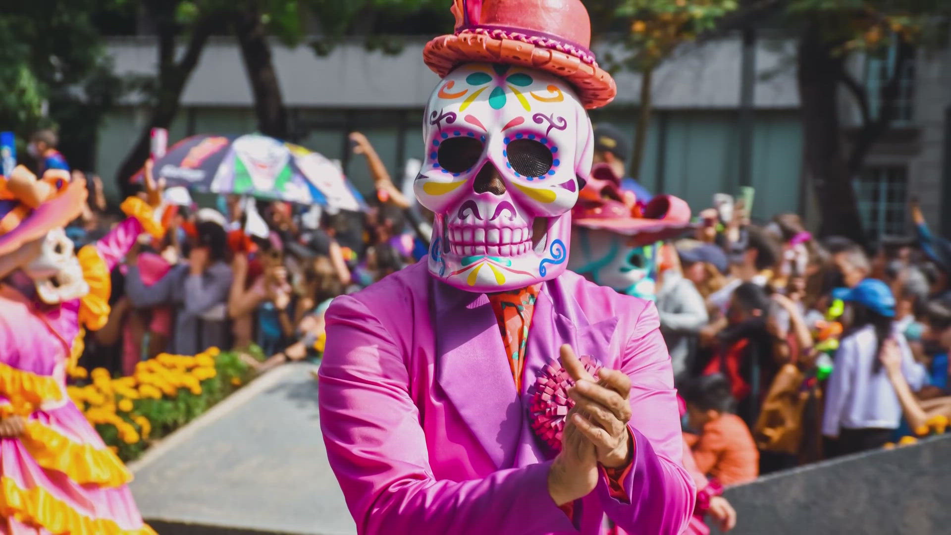 The Mexican culture celebrates Dia de los Muertos as a way to mock or trick death and celebrate and remember the lives of those who have passed. 