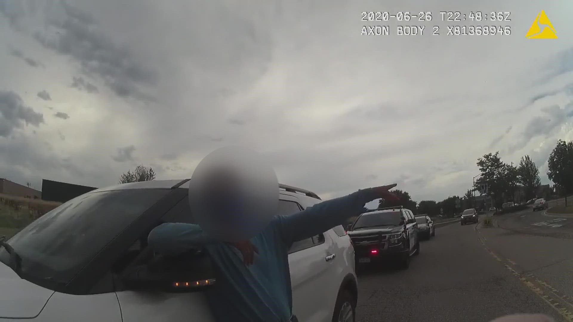 Body camera footage shows a Loveland Police sergeant dismissing the concerns of a citizen who witnessed the arrested of Karen Garner.
