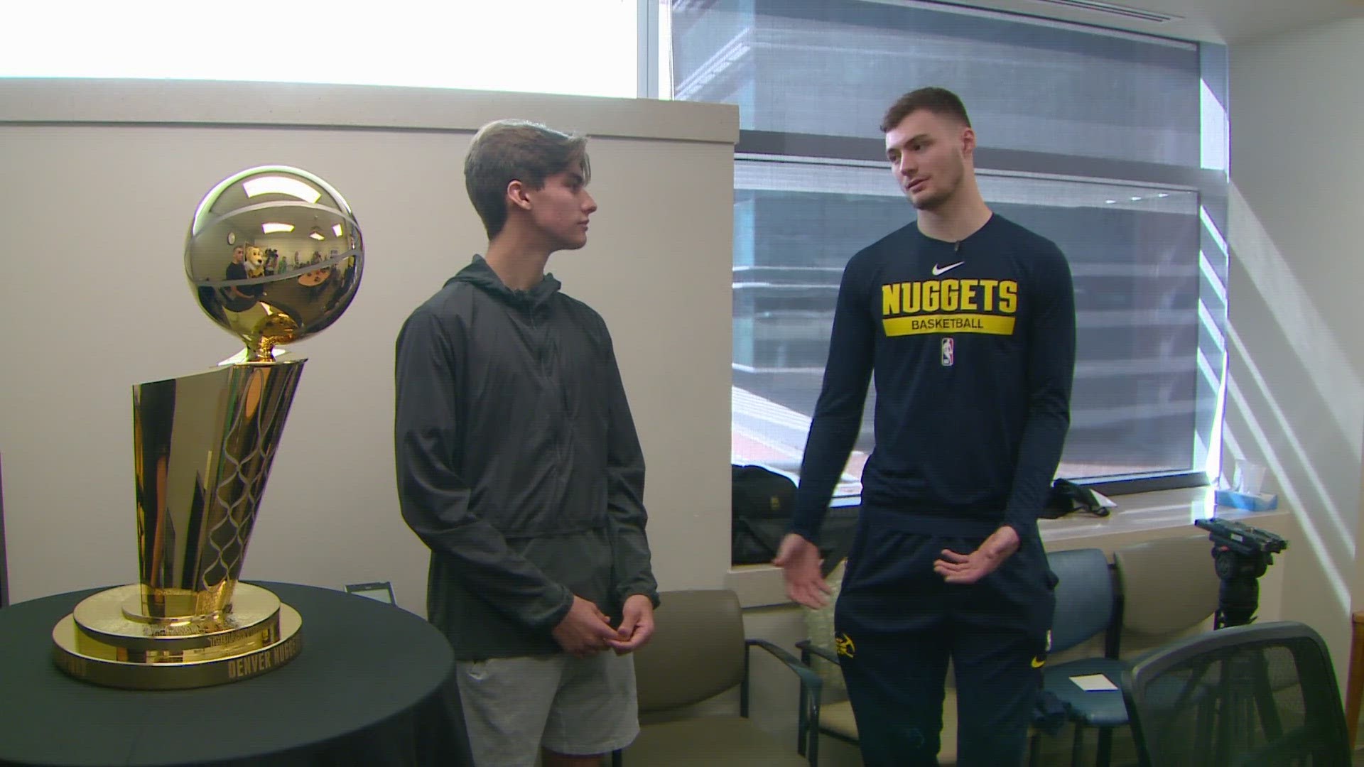 Watching the Nuggets win it all helped Tyler and Bryan Ranzenberger navigate through one of the toughest moments of their lives.