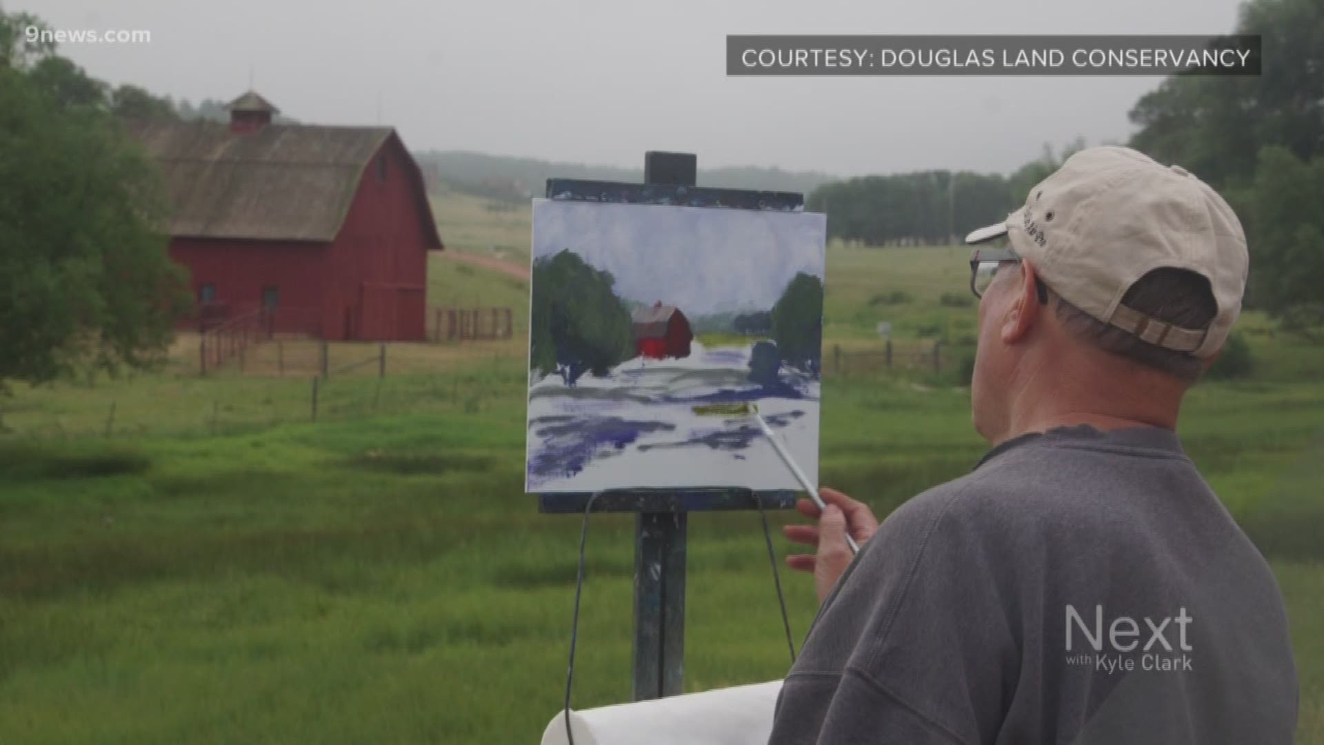 Over 200 paintings will be created throughout the week and then sold, with a portion of the proceeds benefiting the Douglas Land Conservancy.