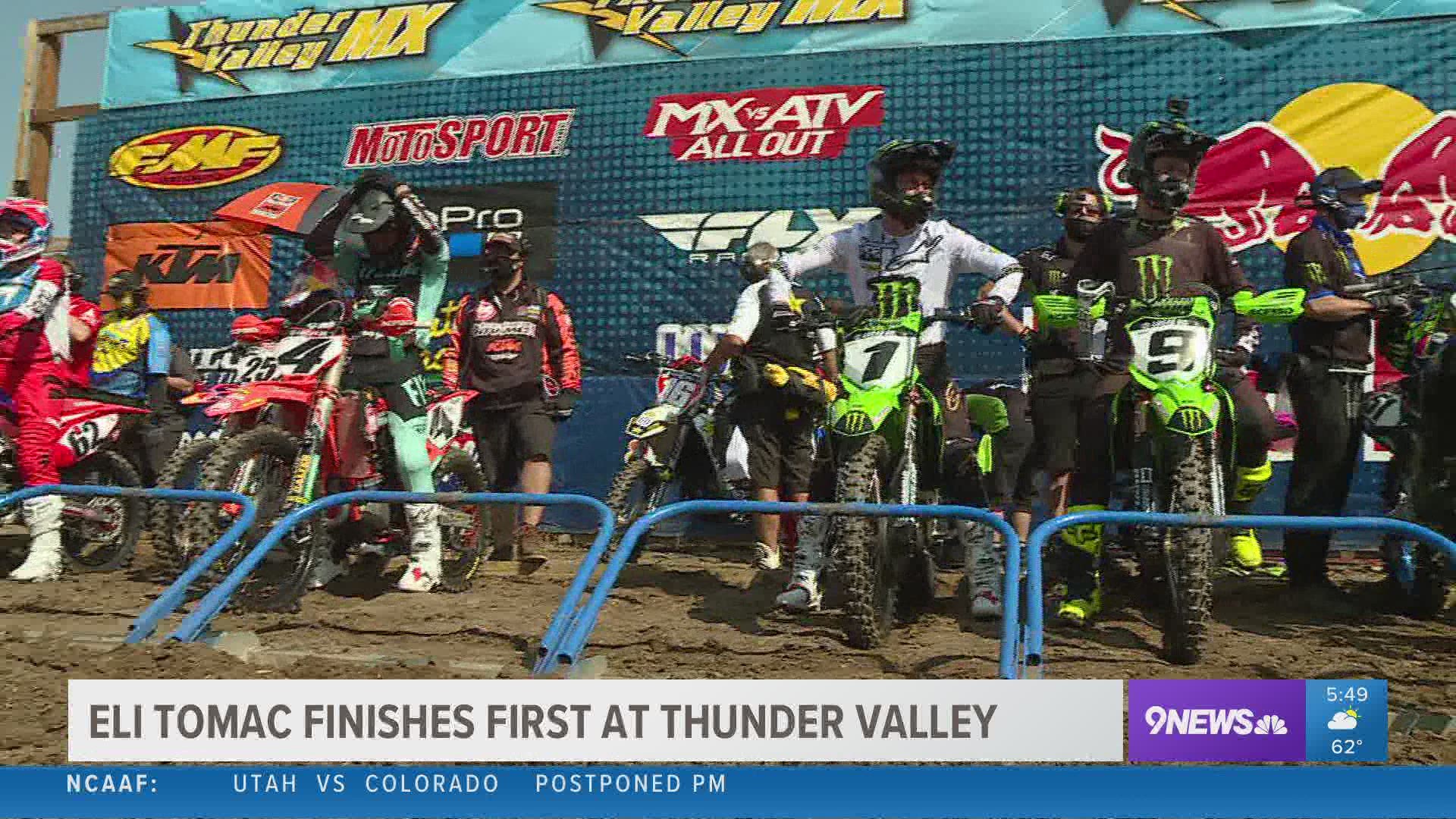 It was the 16th time the Motocross Championship Series has been in the Mile High City and the local favorite secured the overall victory.