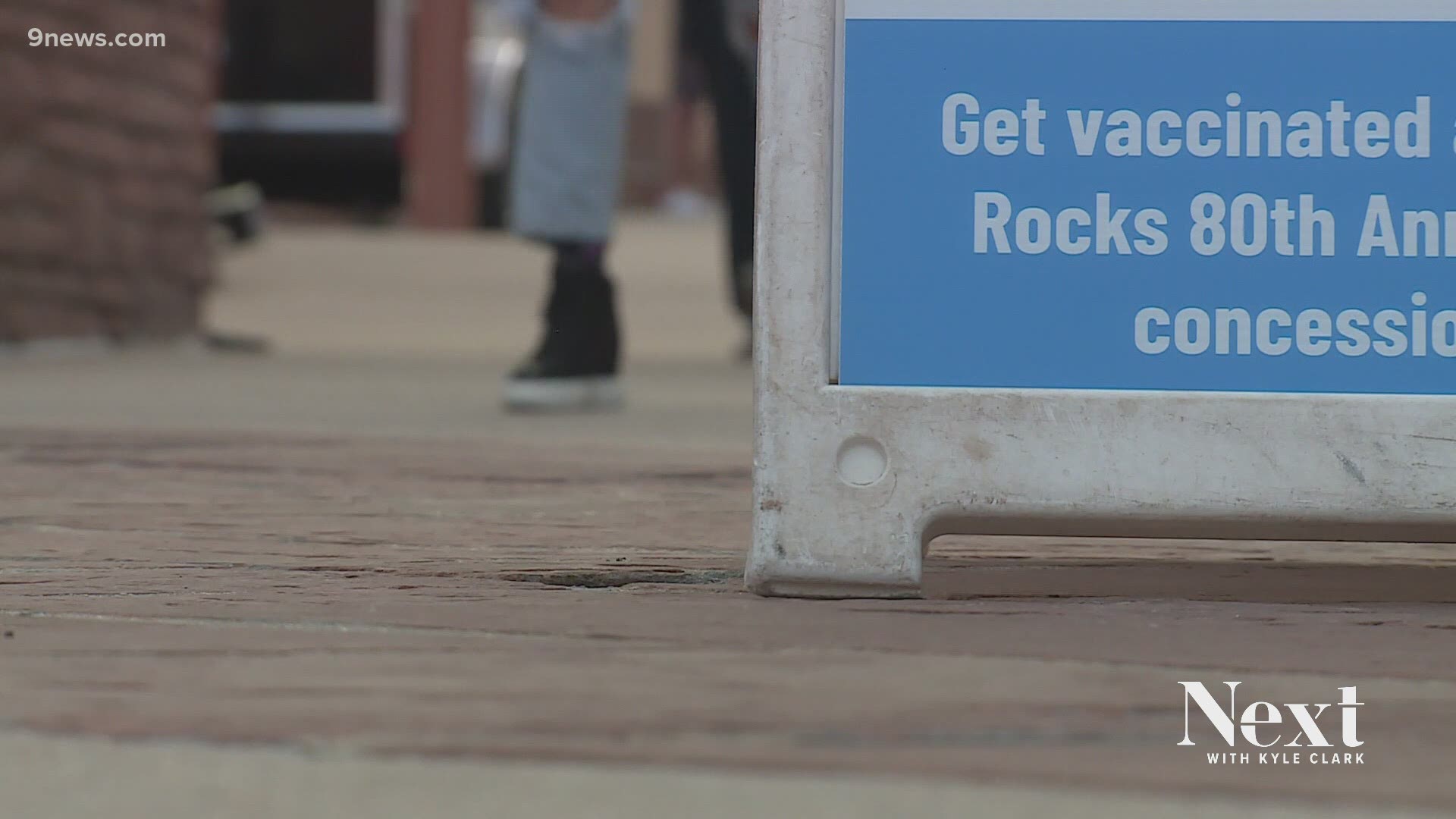 With more supply, Colorado decided to reach people who are hesitant or who haven't had time by offering the COVID vaccine at Coors Field, Red Rocks and ski lines.