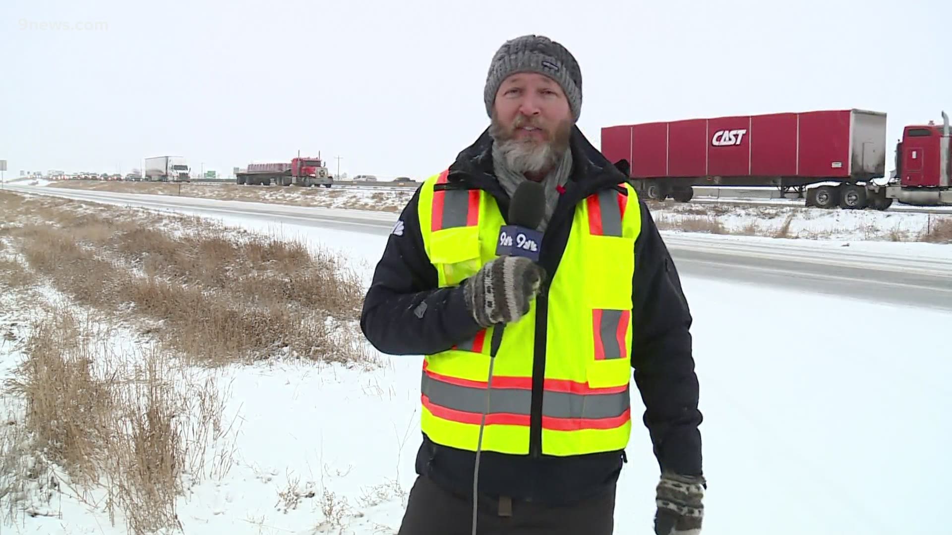 Winter weather caused difficult driving conditions in the Denver metro area, mountains and I-25 corridor.