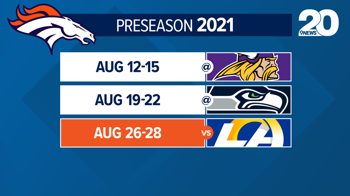 Denver Broncos: Schedule for 2022 NFL season